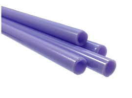 33 COE Tube Milky Violet 12mm - Stained Glass Express 
