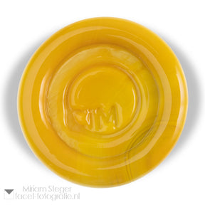 Ocher 104 COE Glass Rod by Creation is Messy