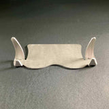 6 Inch Minimalist Arm Brushed Aluminum Art Stand