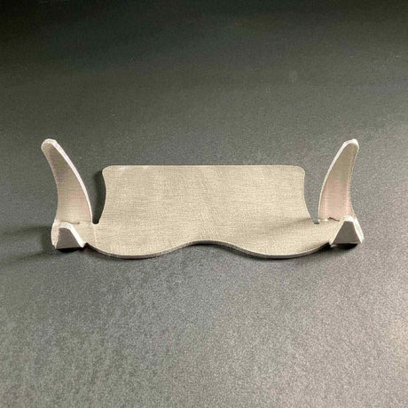 6 Inch Minimalist Arm Brushed Aluminum Art Stand