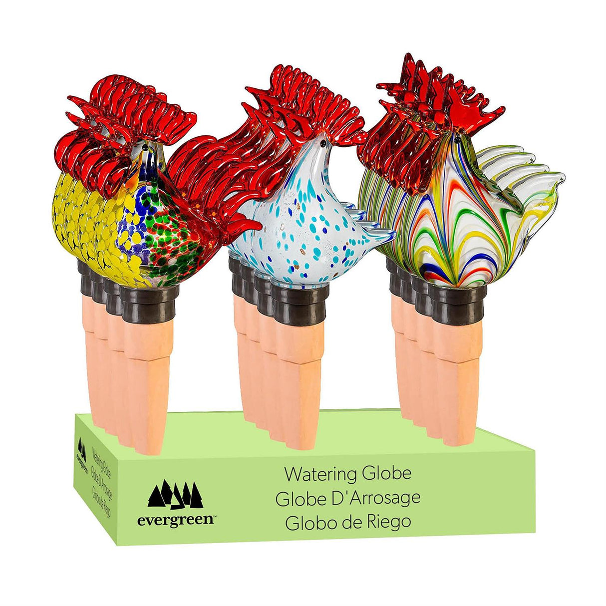 Rooster Watering Globe