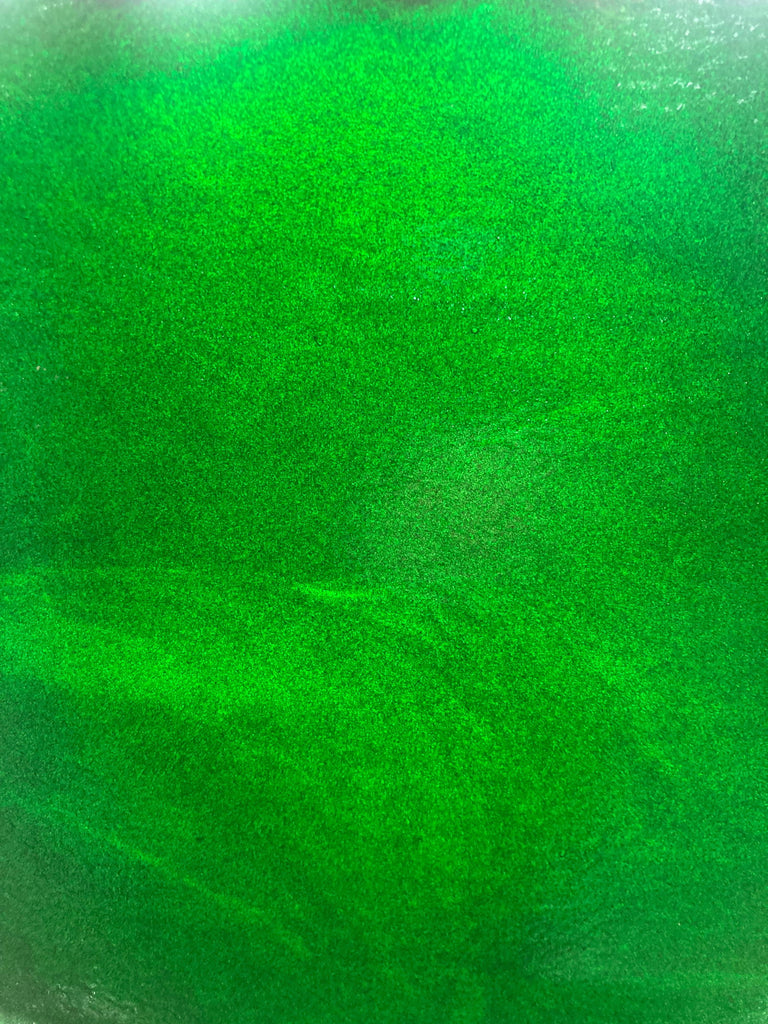 90 COE Aventurine Green Irid - Stained Glass Express 