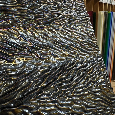 90 COE Black Herringbone Irid_2