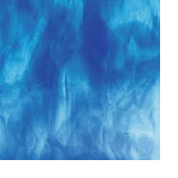 90 COE Clear Egyptian Blue - Stained Glass Express 