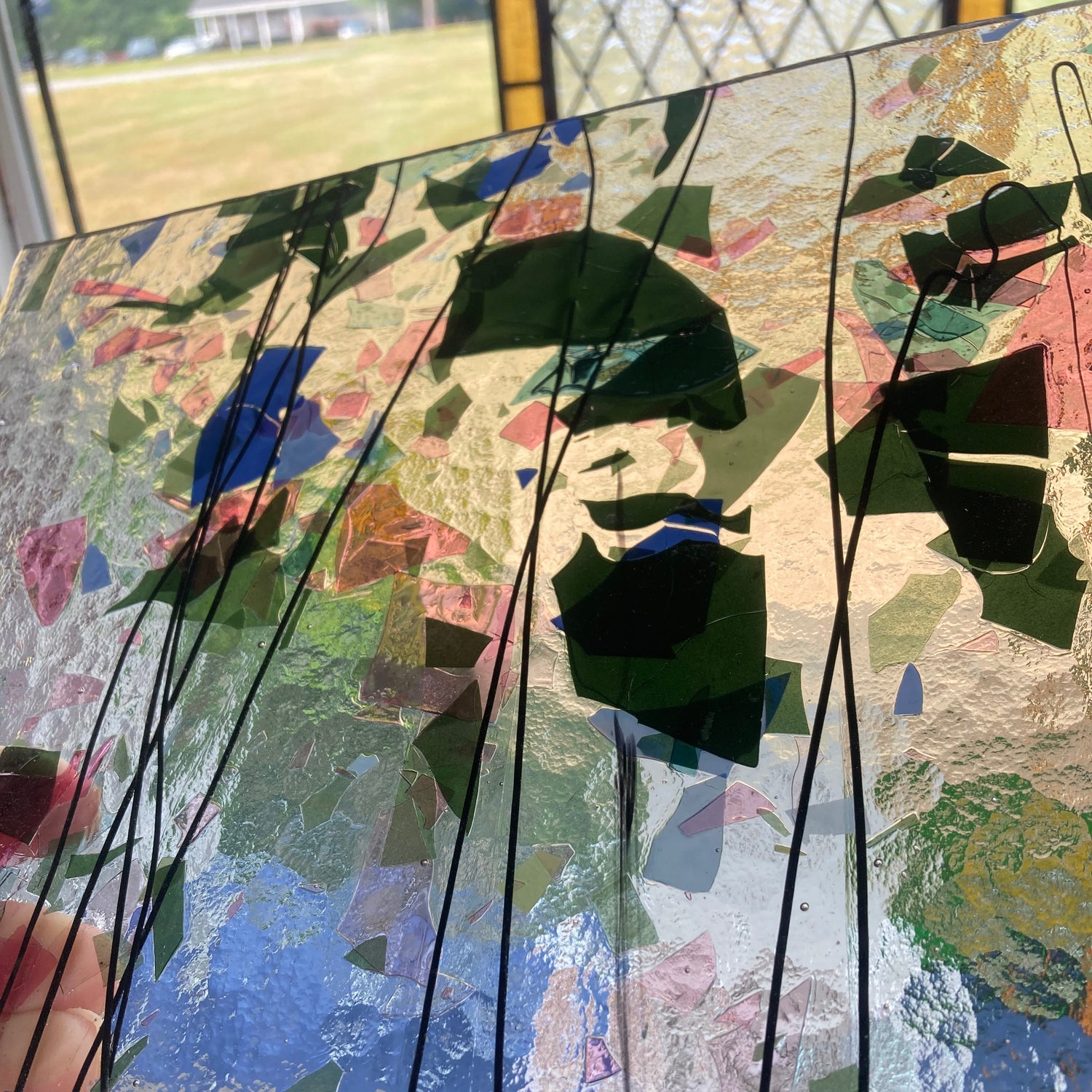 90 COE Clear w/ Bl, GR, Aqua, Pink Frac & Stream_5