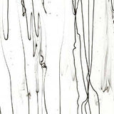 90 COE Clear with Black Streamers - Stained Glass Express 