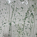 90 COE Clear with Green Frit, Streamers