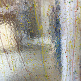 90 COE Clear with Mardi Gras Frit and Streamers