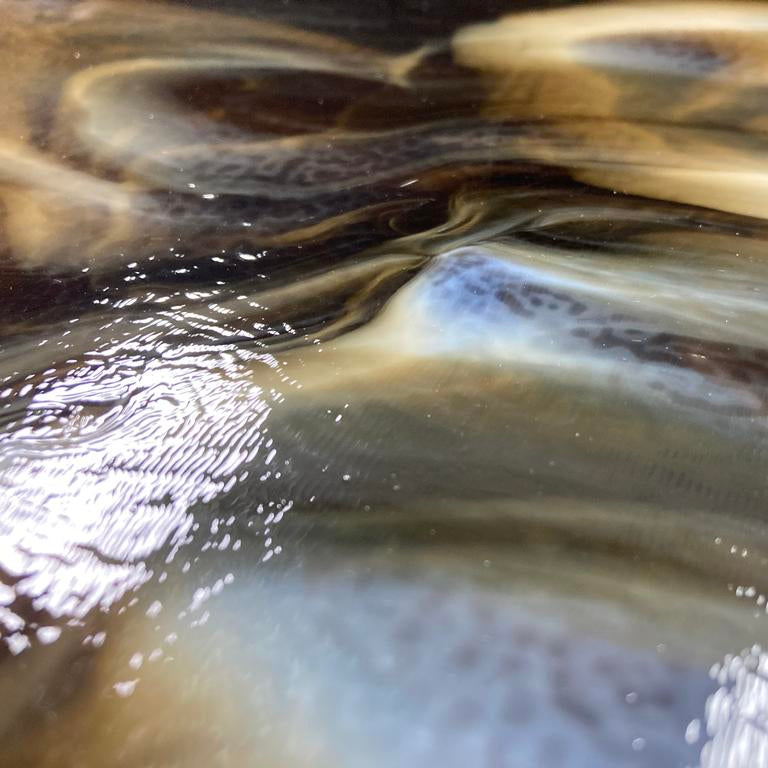 90 COE Dk Brown, White Opal