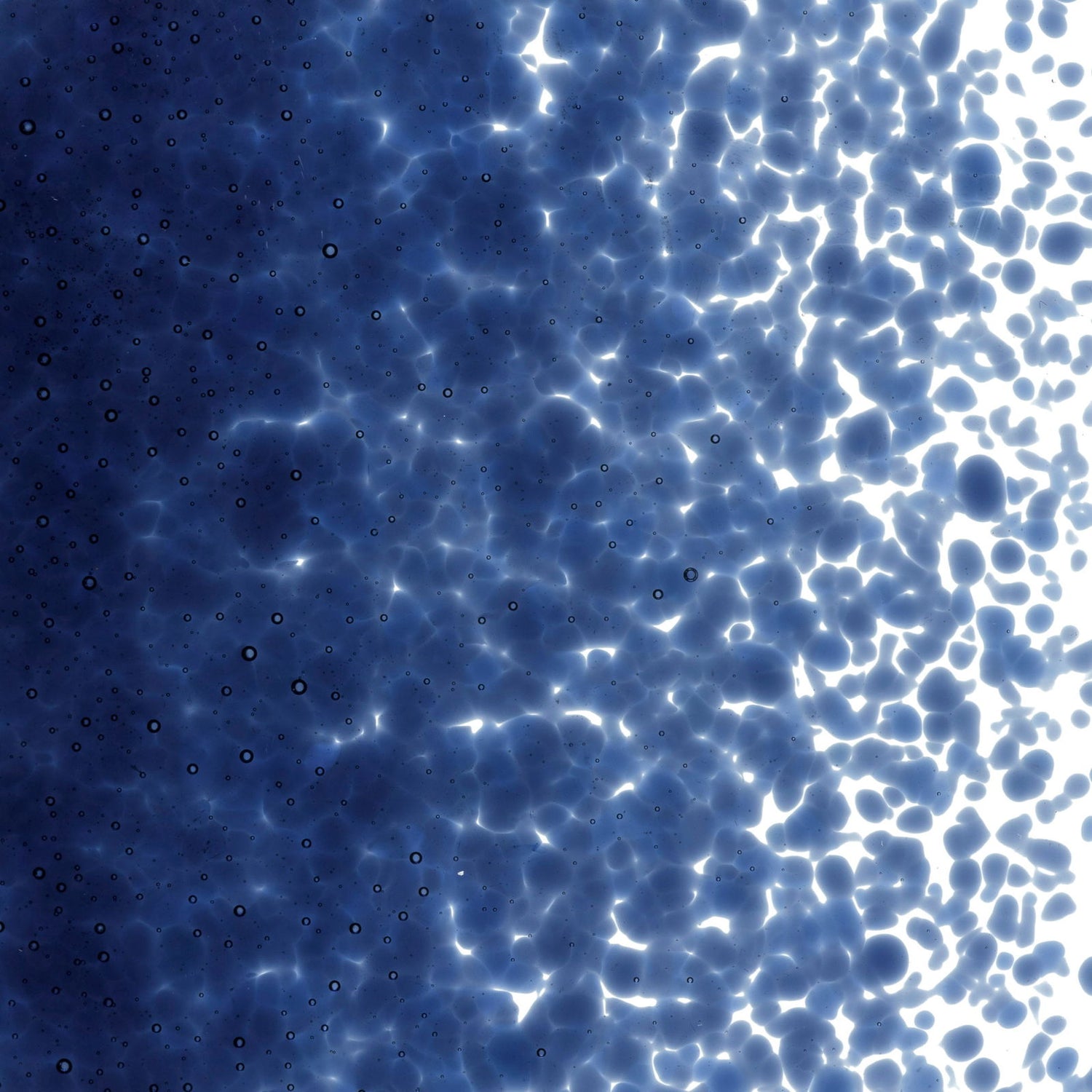 90 COE Frit Medium Midnight Blue Transparent - Stained Glass Express 