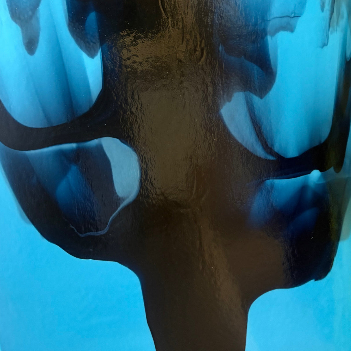 90 COE Light Cyan with Aventurine Blue