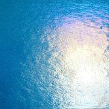 90 COE Light Turquoise Blue Iridescent