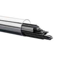 90 COE RIBBON Opal BLACK - Stained Glass Express 