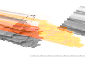 90 COE Ribbon Opal Orange - Stained Glass Express 