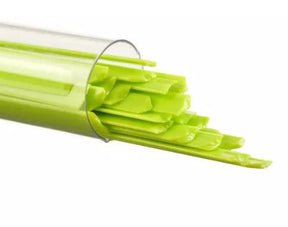 90 COE Ribbon Opal Spring Green - Stained Glass Express 