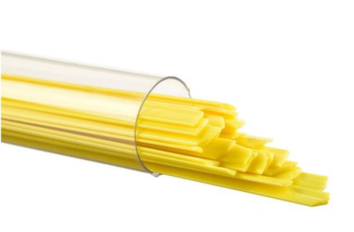 90 COE Ribbon Opal Sunflower Yellow - Stained Glass Express 