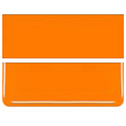 90 COE Tangerine Opal - Stained Glass Express 