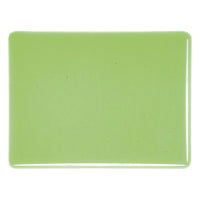 90 COE Thin Light Green Trans - Stained Glass Express 