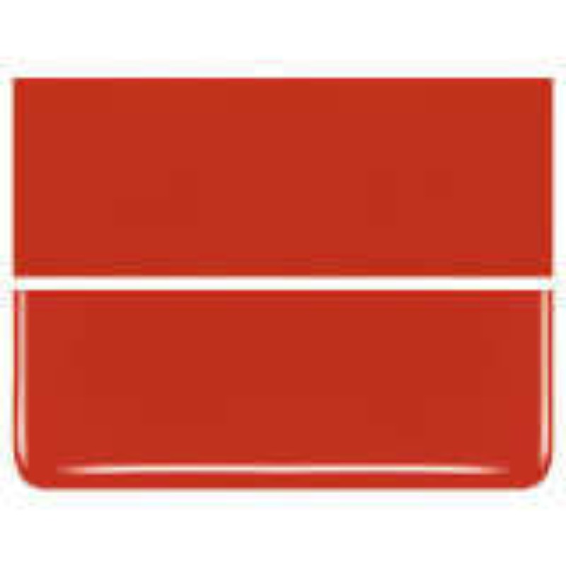 90 COE Tomato Red Opal DBL - Stained Glass Express 