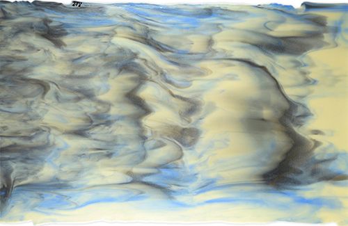 90 COE Vanilla, Periwinkle, Gray - Stained Glass Express 