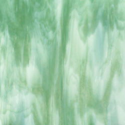 90 COE White Opal, Light Green - Stained Glass Express 