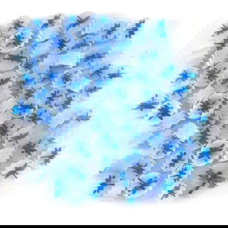 90 Coe Blue Dragonfly Millefiori - Stained Glass Express 