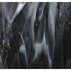 90 Coe Charcoal Gray, White Opal - Stained Glass Express 