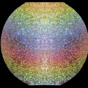 90 Coe Dichro Clear Ripple under Rainbow