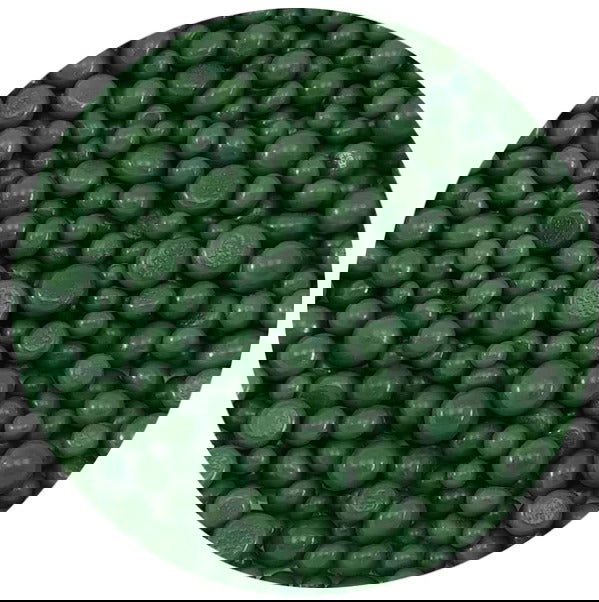 90 Coe Frit Balls Dark Forest Green - Stained Glass Express 