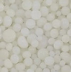 90 Coe Frit Balls Opal White - Stained Glass Express 