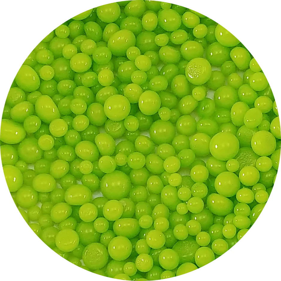 90 Coe Frit Balls Spring Green - Stained Glass Express 