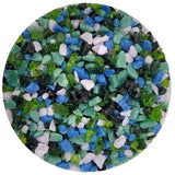 90 Coe Frit Blend Coarse Alpine Meadow - Stained Glass Express 
