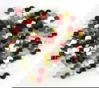 90 Coe Holiday Dots Assortment - Stained Glass Express 