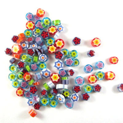 90 Coe Millefiori Floral Assortment - Stained Glass Express 