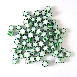 90 Coe Peppermint Twist Millefiori - Stained Glass Express 