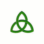 90 Coe Precut Celtic Knot Green - Stained Glass Express 