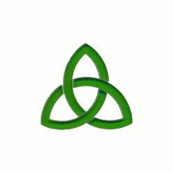 90 Coe Precut Celtic Knot Green - Stained Glass Express 