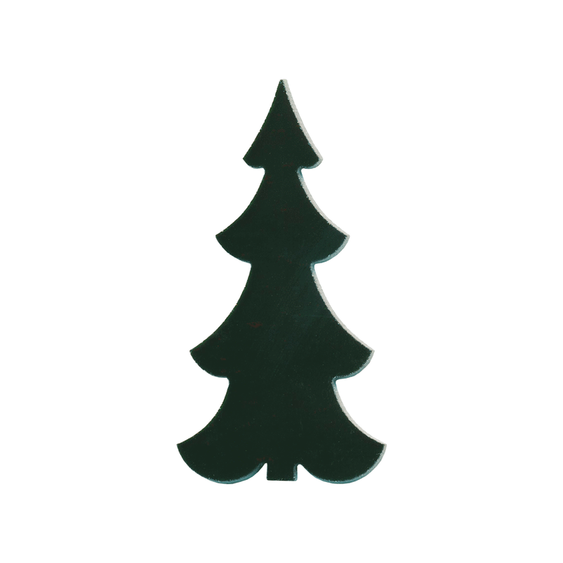 90 Coe Precut Slim Tree Dark Green - Stained Glass Express 