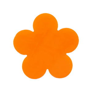 90 Coe Precut Small Flower Orange - Stained Glass Express 