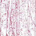 90 Cranberry Frit & Streamers - Stained Glass Express 