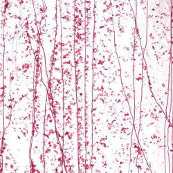 90 Cranberry Frit & Streamers - Stained Glass Express 