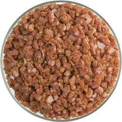 90 Frit Opal Coarse Burnt Orange - Stained Glass Express 
