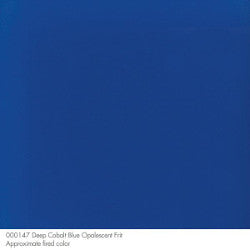 90 Frit Opal Coarse Deep Cobalt Blue - Stained Glass Express 