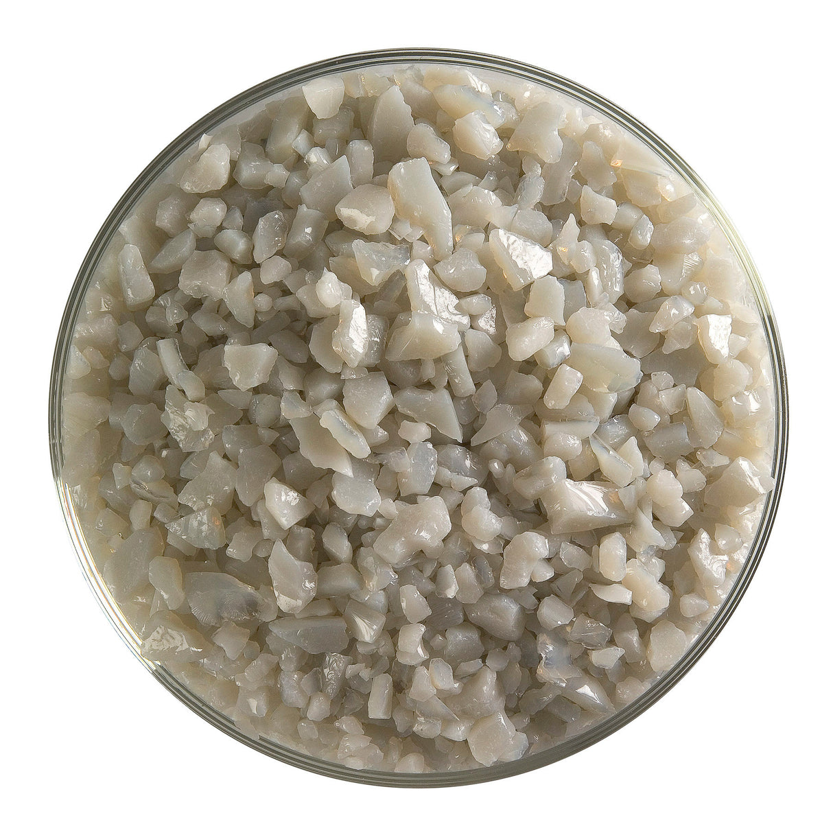 90 Frit Opal Coarse Driftwood Gray