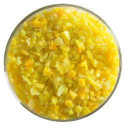 90 Frit Opal Coarse Marigold Yellow - Stained Glass Express 