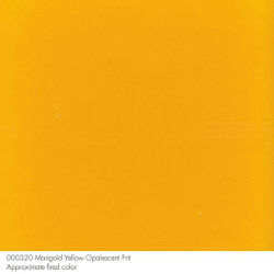 90 Frit Opal Coarse Marigold Yellow - Stained Glass Express 