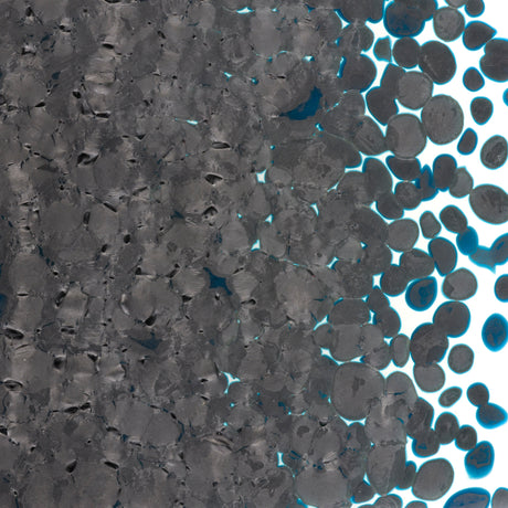90 Frit Opal Coarse Steel Blue
