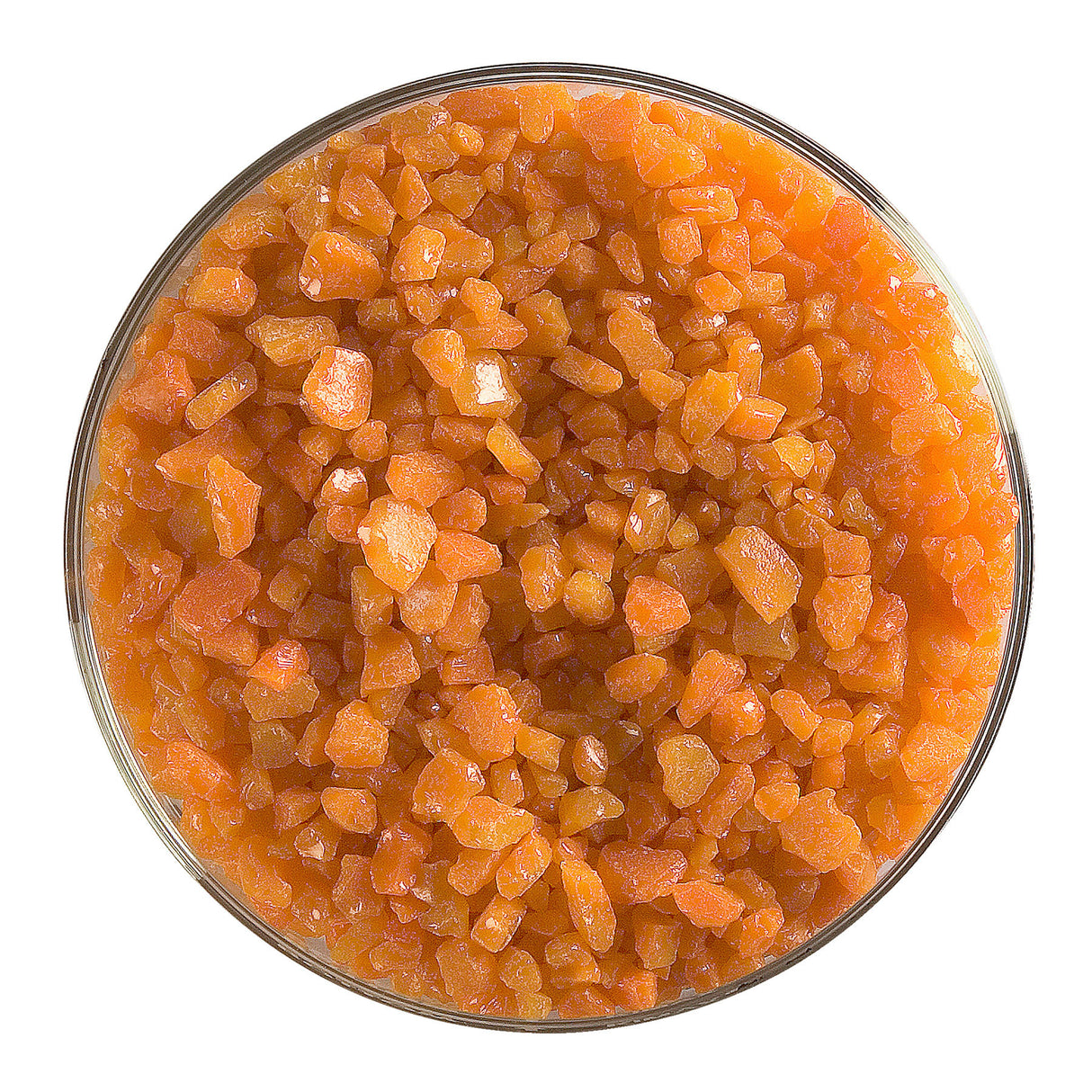 90 Frit Opal Coarse Tangerine