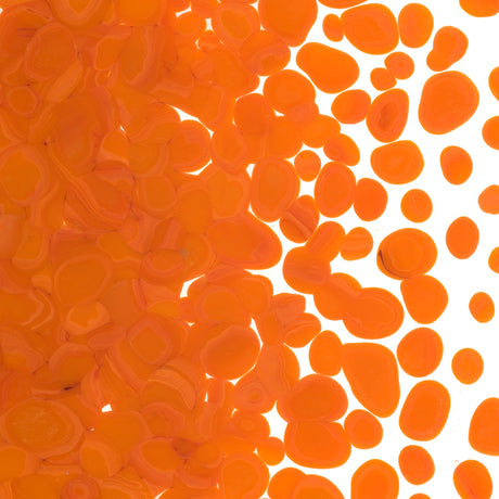 90 Frit Opal Coarse Tangerine