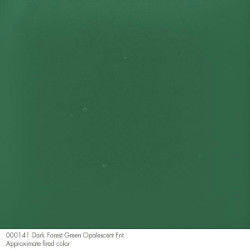 90 Frit Opal Fine Dark Forest Green - Stained Glass Express 